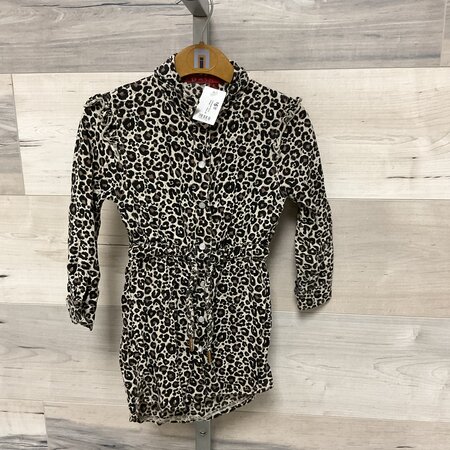 Leopard Print Dress - Size 92
