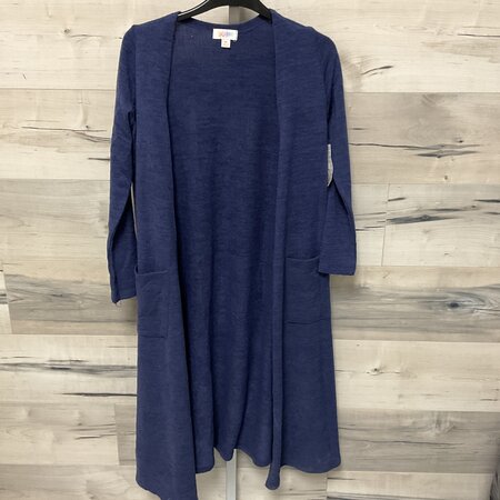 Blue Cardigan with Pockets - Size XS