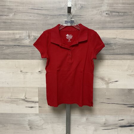 Girls Red Polo Uniform - Size S