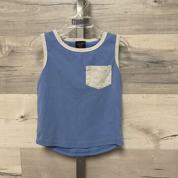 Contrast Pocket Muscle Shirt Size 2T-3T