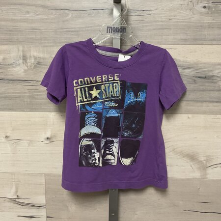 Purple Sneaker Tee Size 3