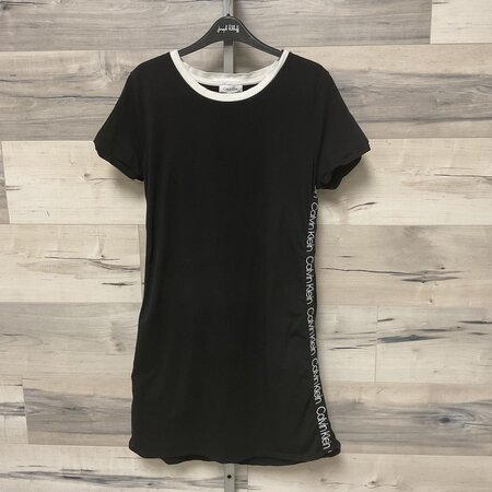 Black and White Tshirt Dress Size L