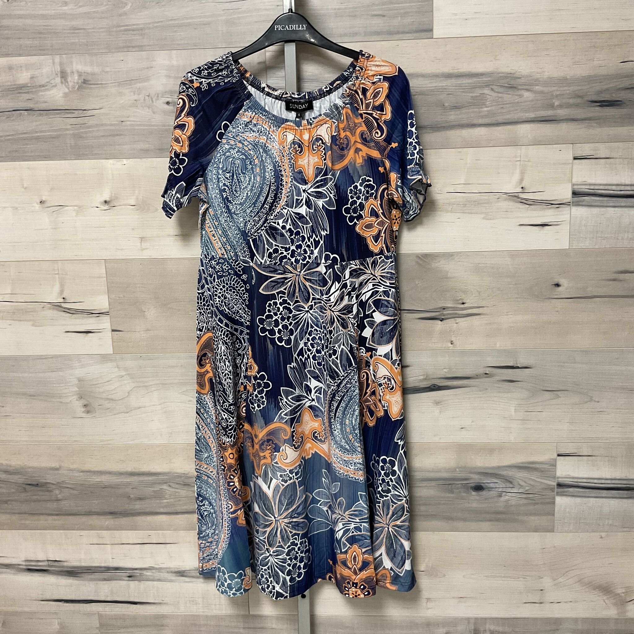 Sunday Paisley Dress