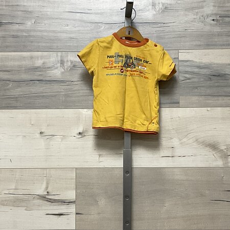 Yellow Car Tee - Size 9M