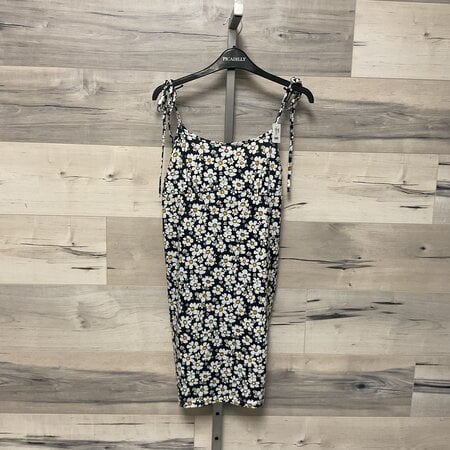 Flower Print Spaghetti Strap Size S