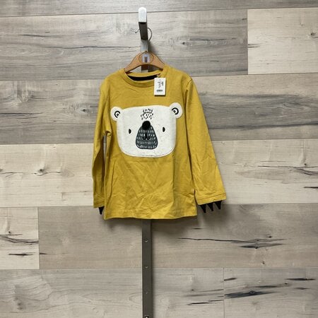 Yellow Polar Bear Shirt Size 98