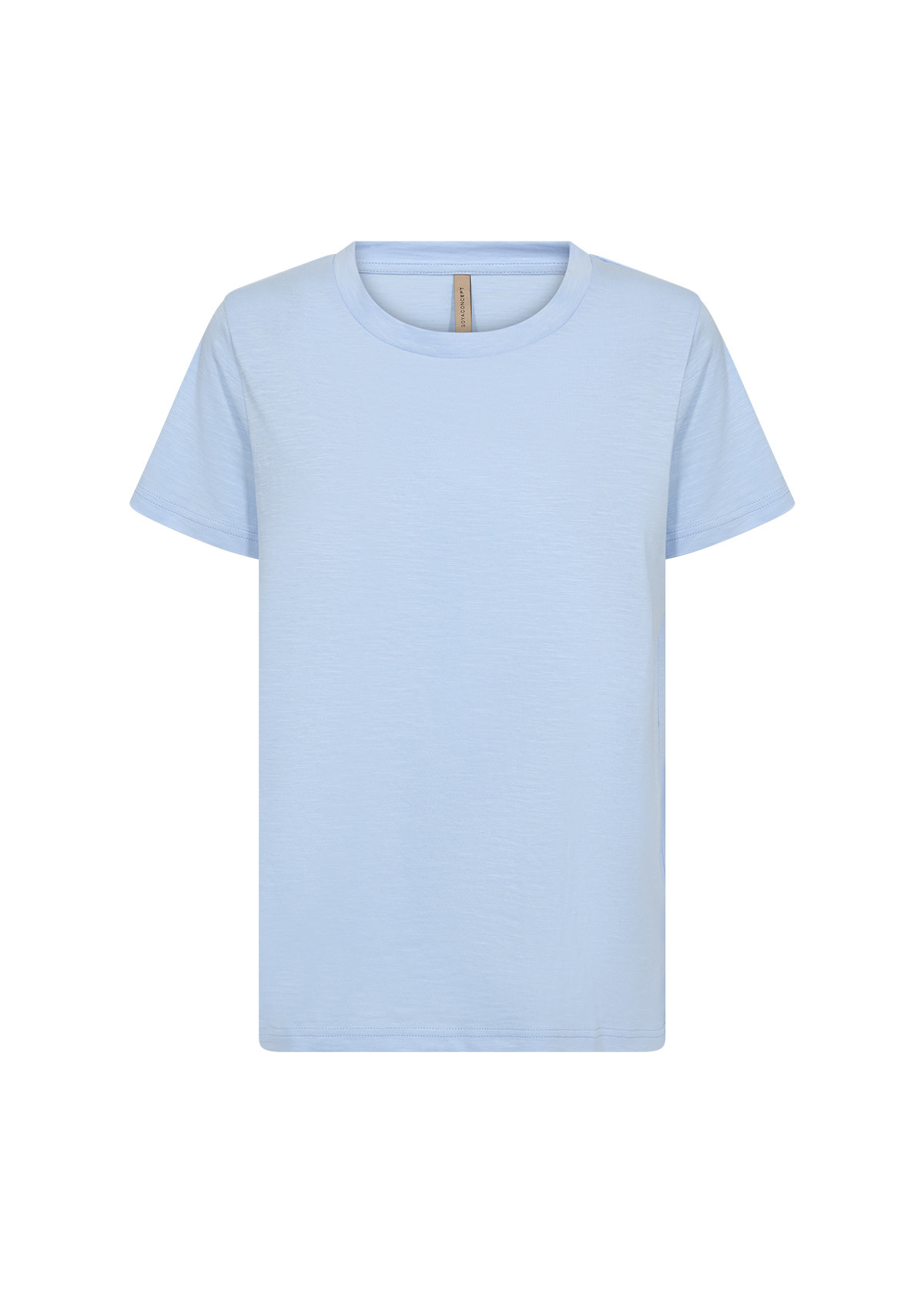 Ladies Knitted Tshirt Rounded Neck