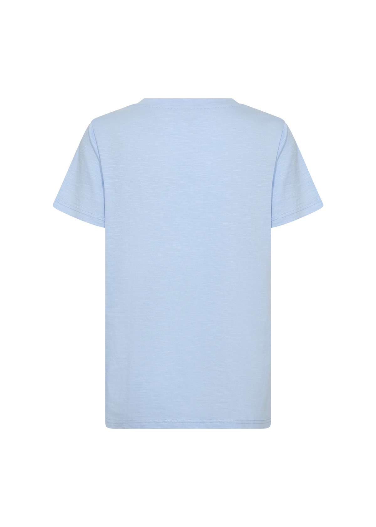 Ladies Knitted Tshirt Rounded Neck