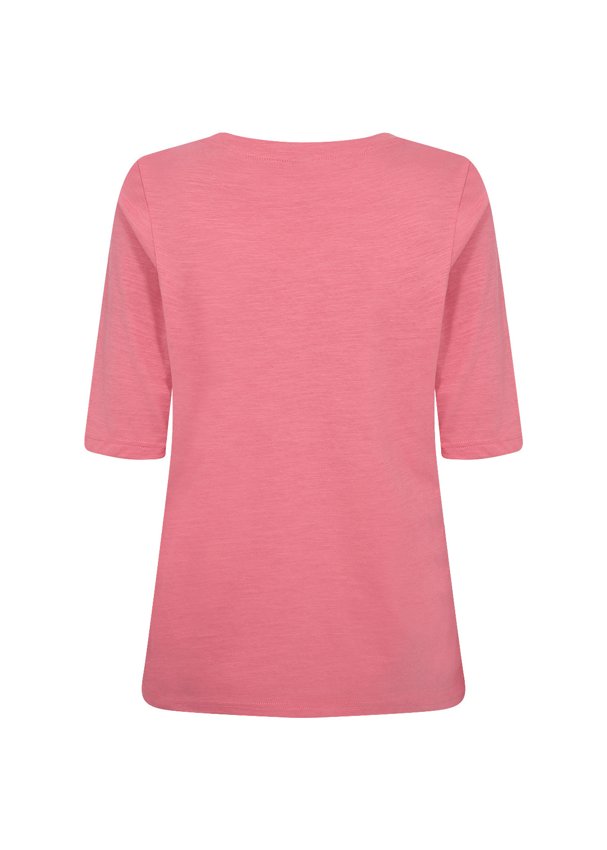 Ladies Knitted 100% Cotton Tshirt,  Navy/Black/Pink