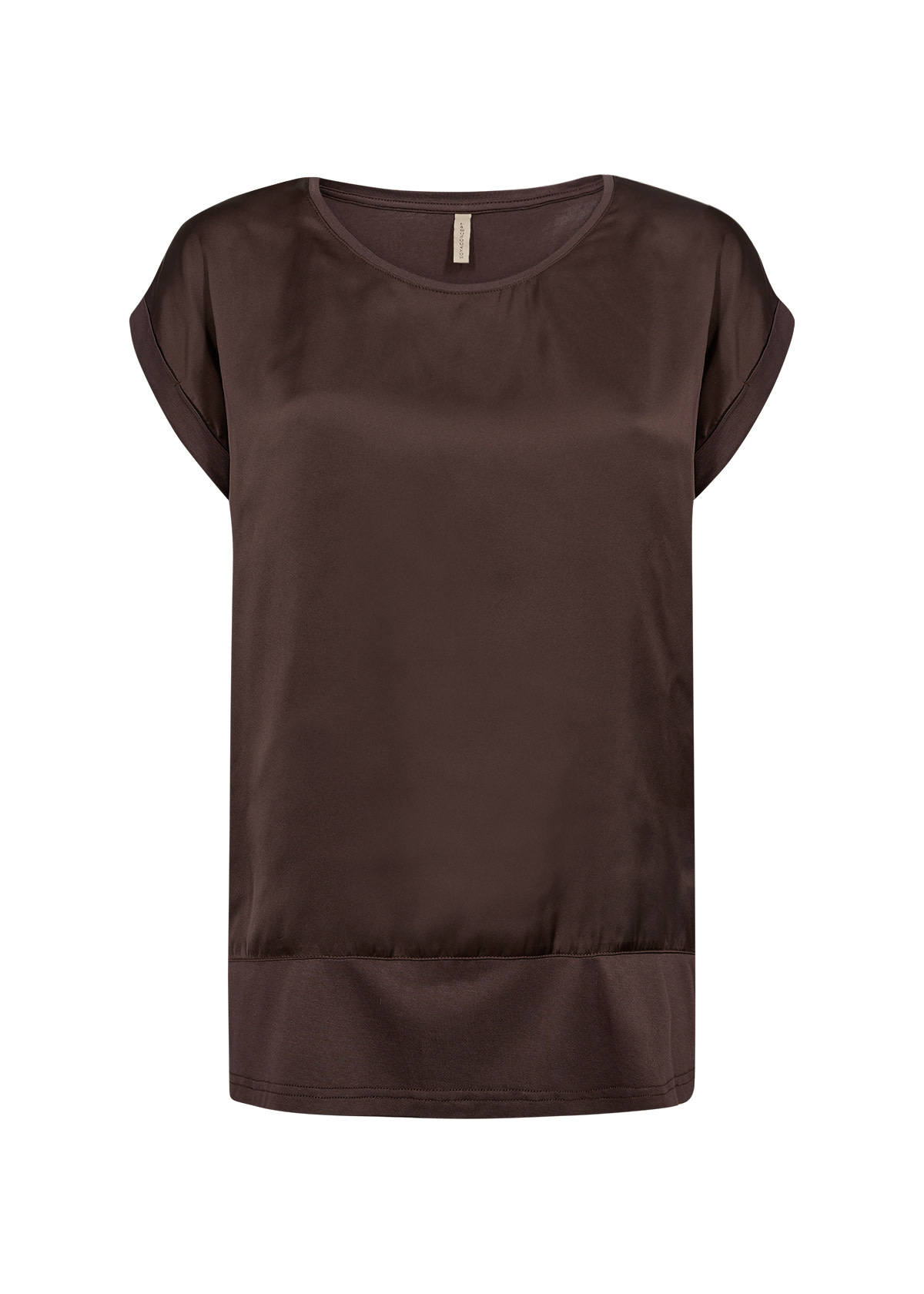 Silk Knitted Tshirt Rocky Road