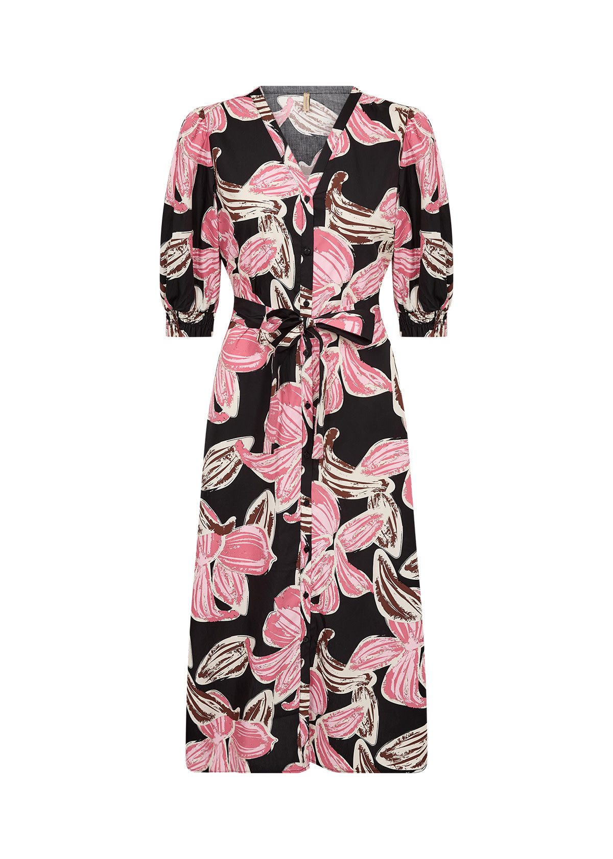 Ladies Woven Dress Rapture Rose Combi