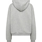 Ladies Knitted Hoodie Grey