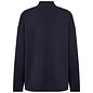 Ladies Knitted Cardigan Top Navy/Cream/Black