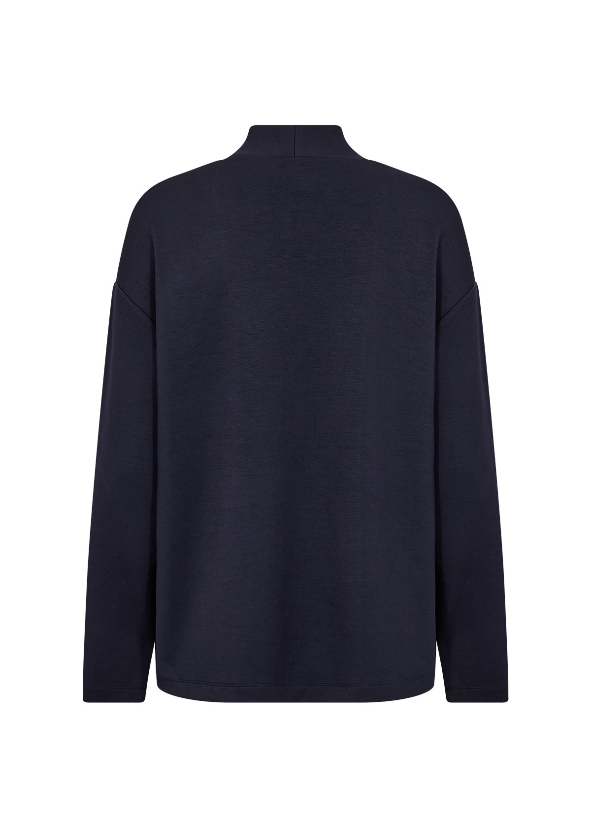 Ladies Knitted Cardigan Top Navy/Cream/Black