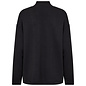 Ladies Knitted Cardigan Top Navy/Cream/Black