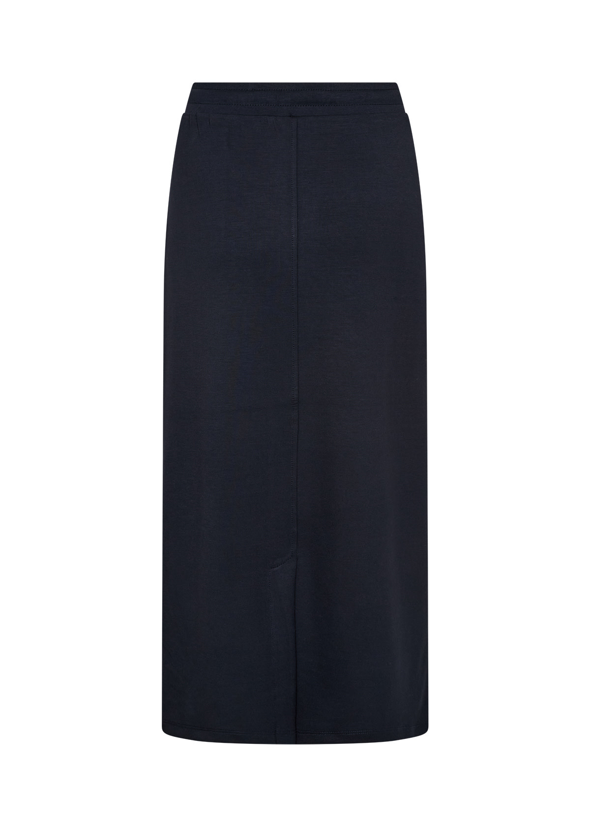 Long Knitted Skirt Navy/Black
