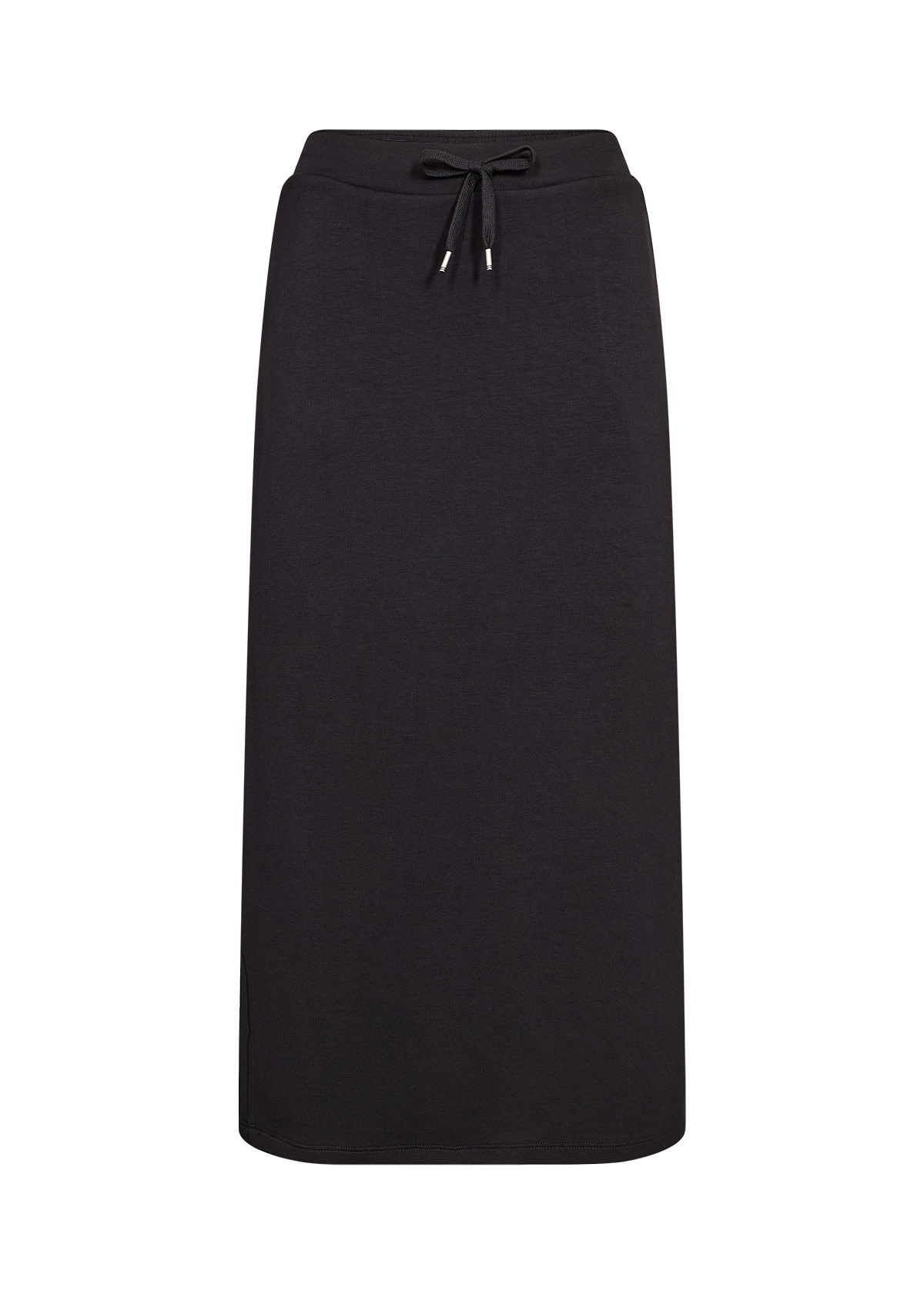 Long Knitted Skirt Navy/Black