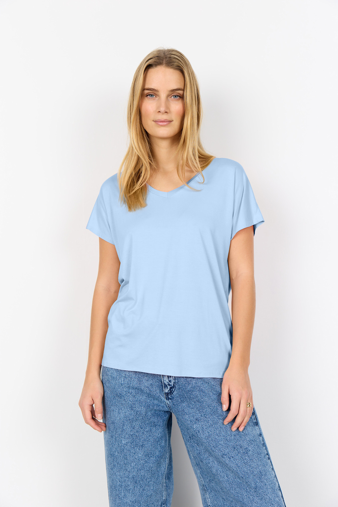Ladies Basic Blue TShirt