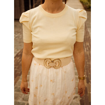 Butter Yellow Clara Top