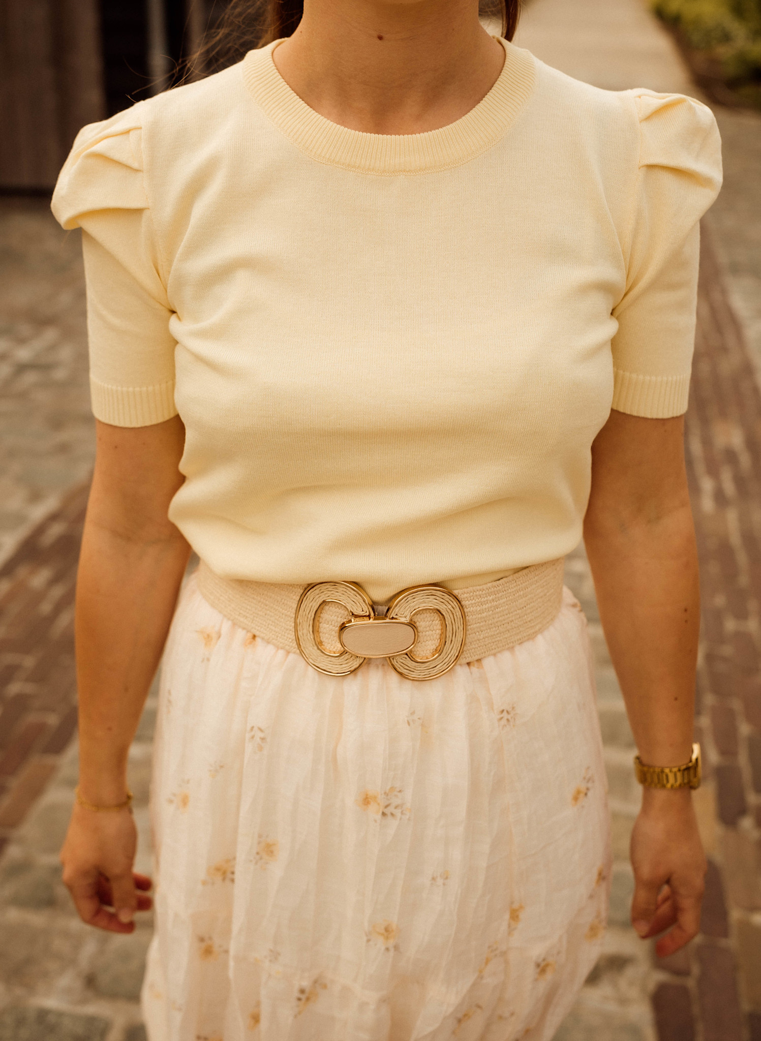 Butter Yellow Clara Top