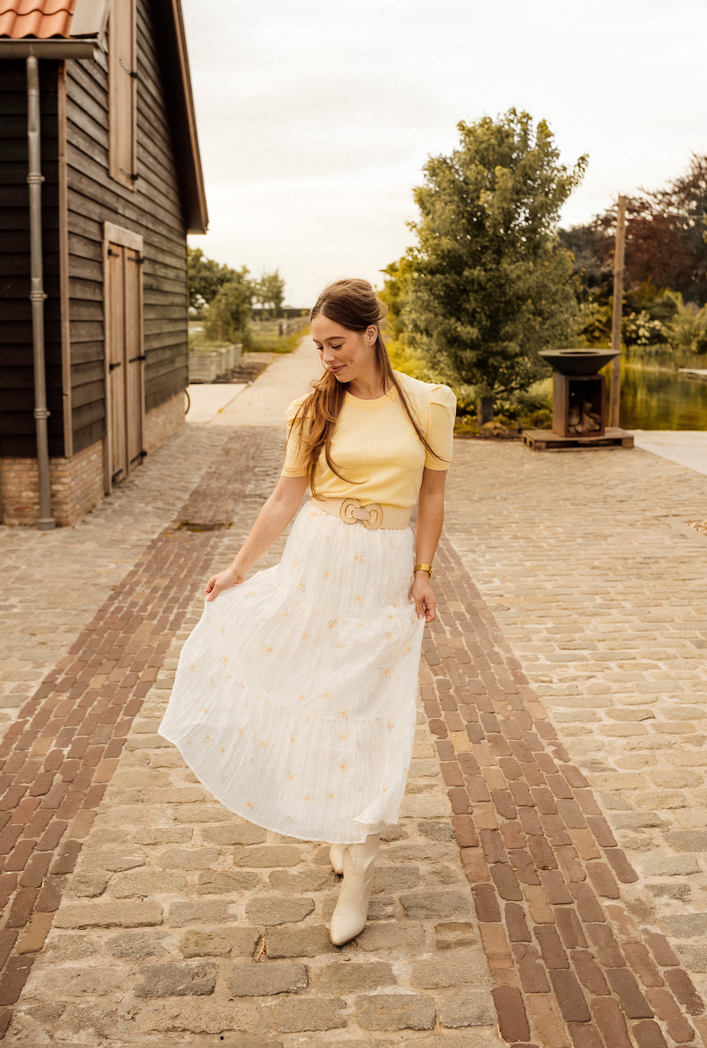 Butter Yellow Clara Top