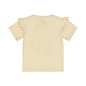 Sand Ruffled Sleeve Tshirt
