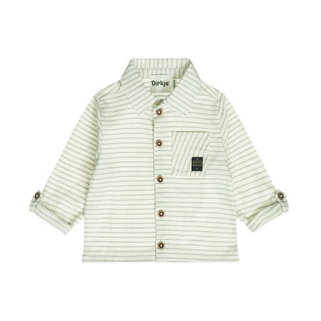 Tshirt Offwhite Green Striped