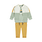 3 Pc Set Soft Sage, Cardigan, Tshirt, Trousers