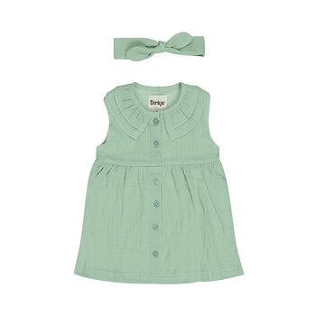 Aqua Green Dress + Headband