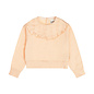 Sweater Loose Fit Peach Ruffle