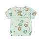 Light Aqua Tshirt Flowers