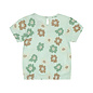 Light Aqua Tshirt Flowers