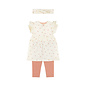 3 pc set, Dress, Leggings, Headband Lady Bugg