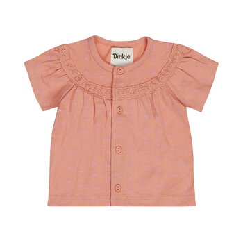 Light Pink Tshirt Flowers