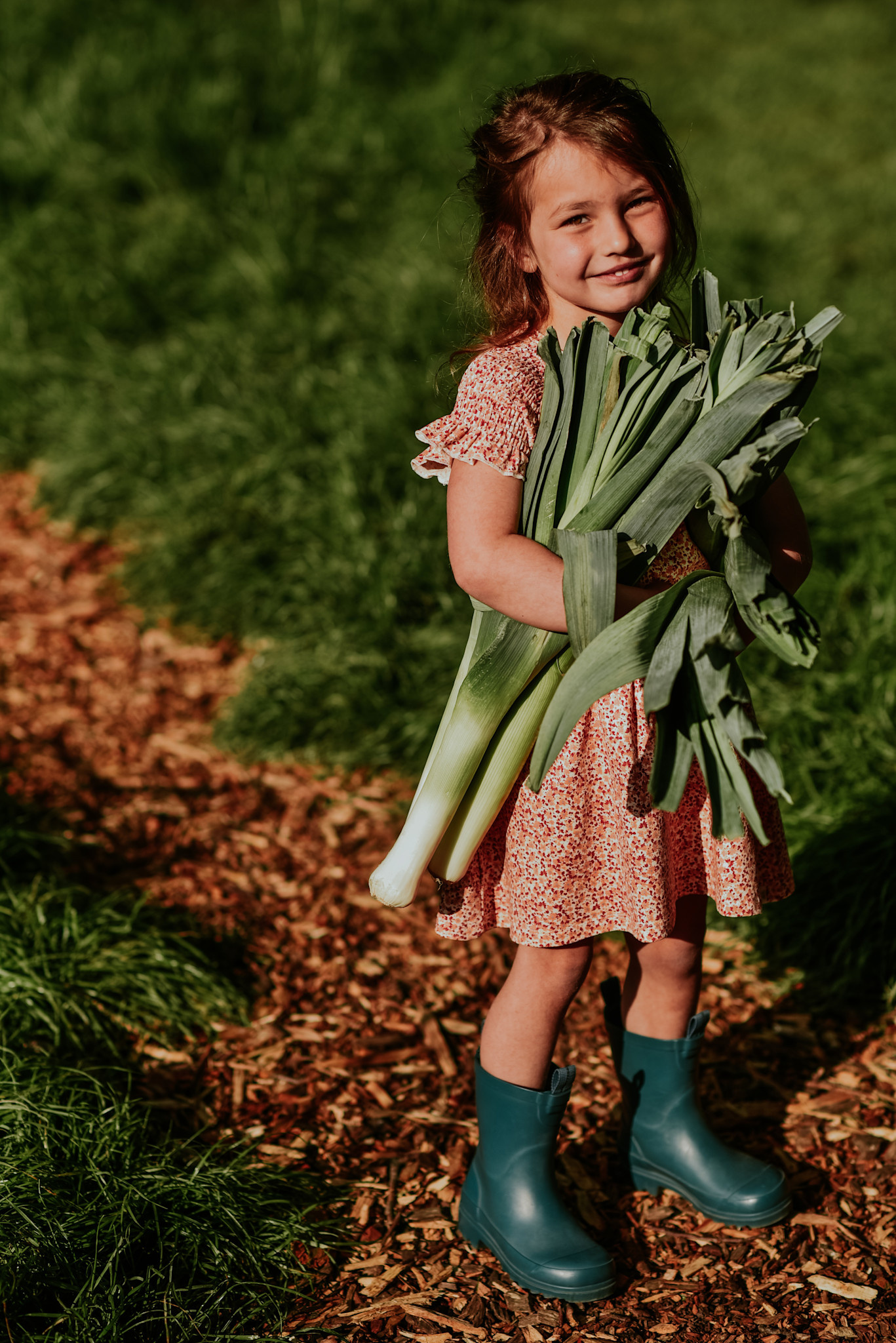 Blushed Terra Flower Dress