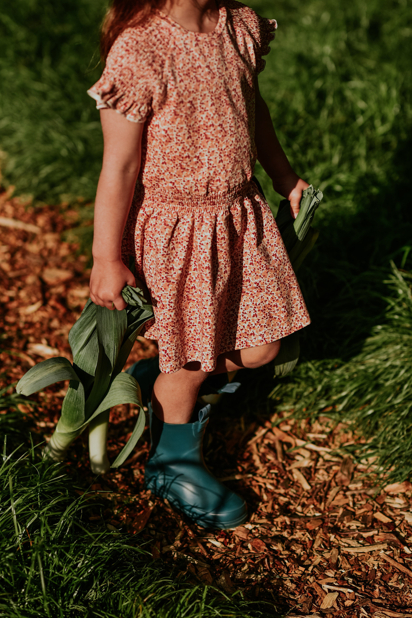 Blushed Terra Flower Dress