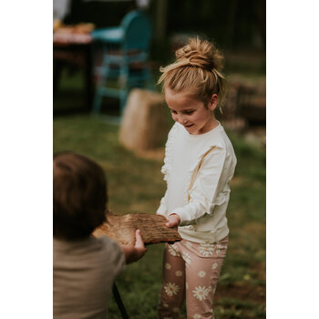 Offwhite Sweater Ruffles