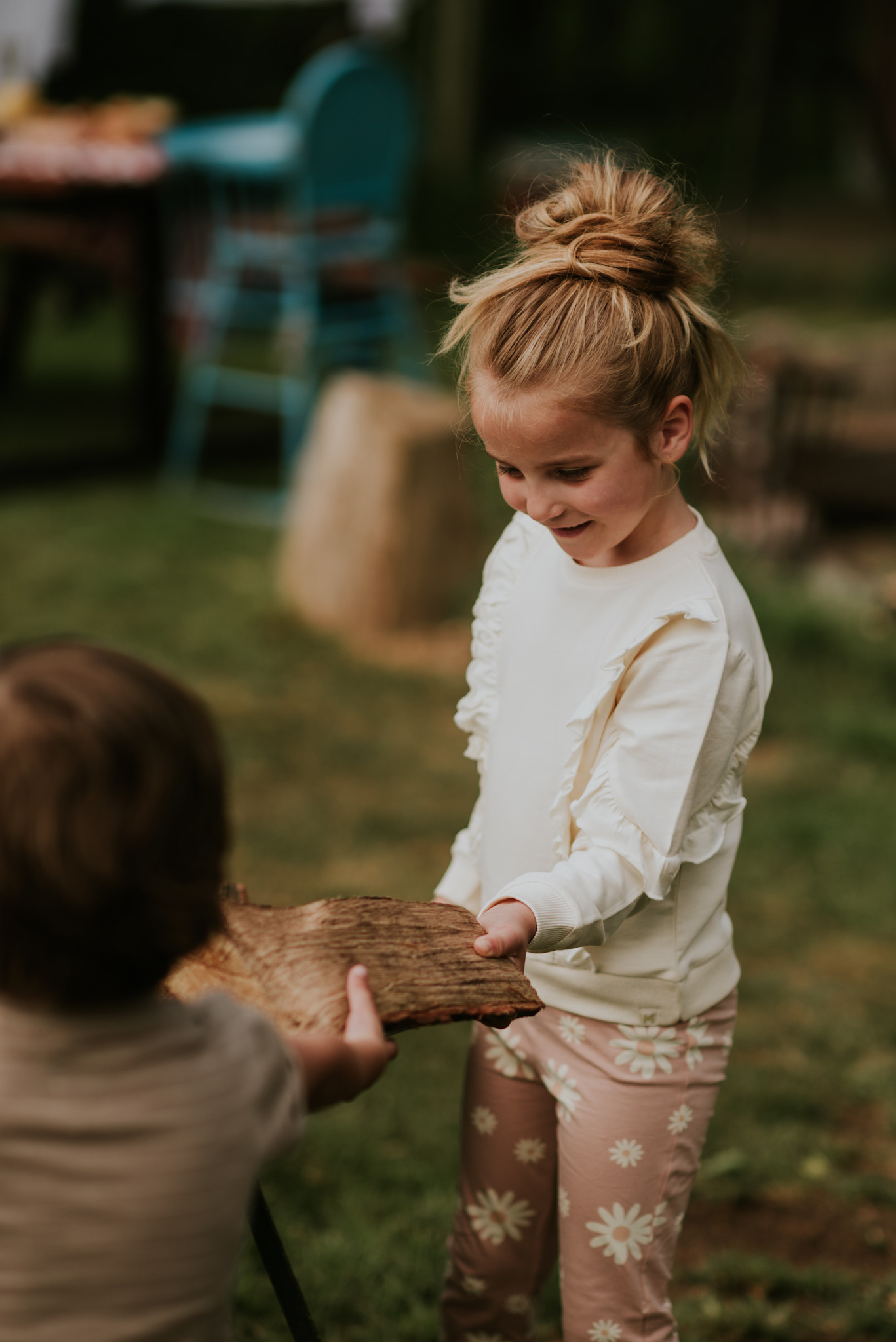 Offwhite Sweater Ruffles