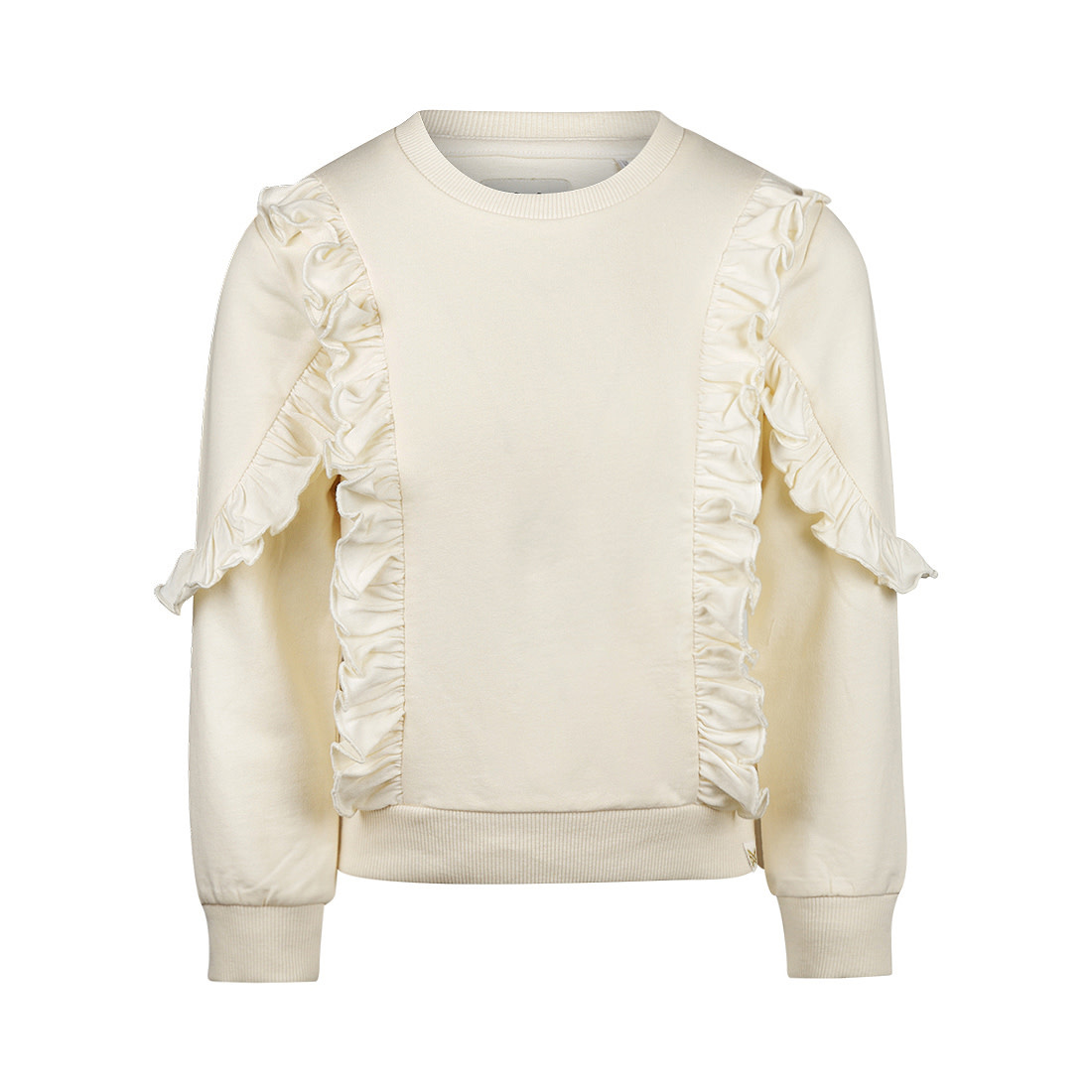 Offwhite Sweater Ruffles