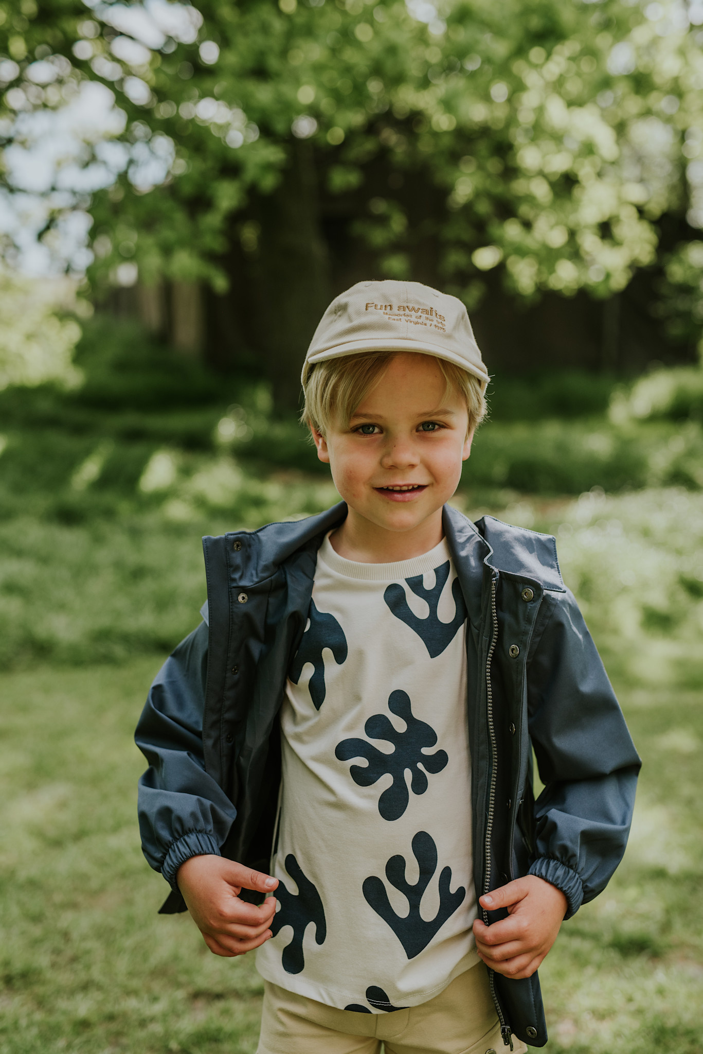Dark Blue Spring Jacket