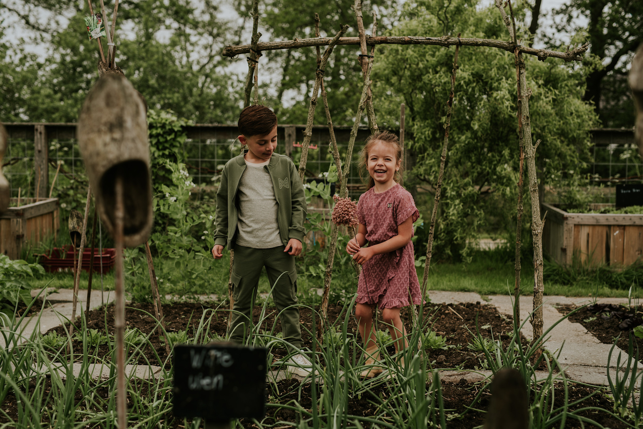 Olive Zip-up Cardigan