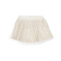 Offwhite Leopardprint Tule Skirt