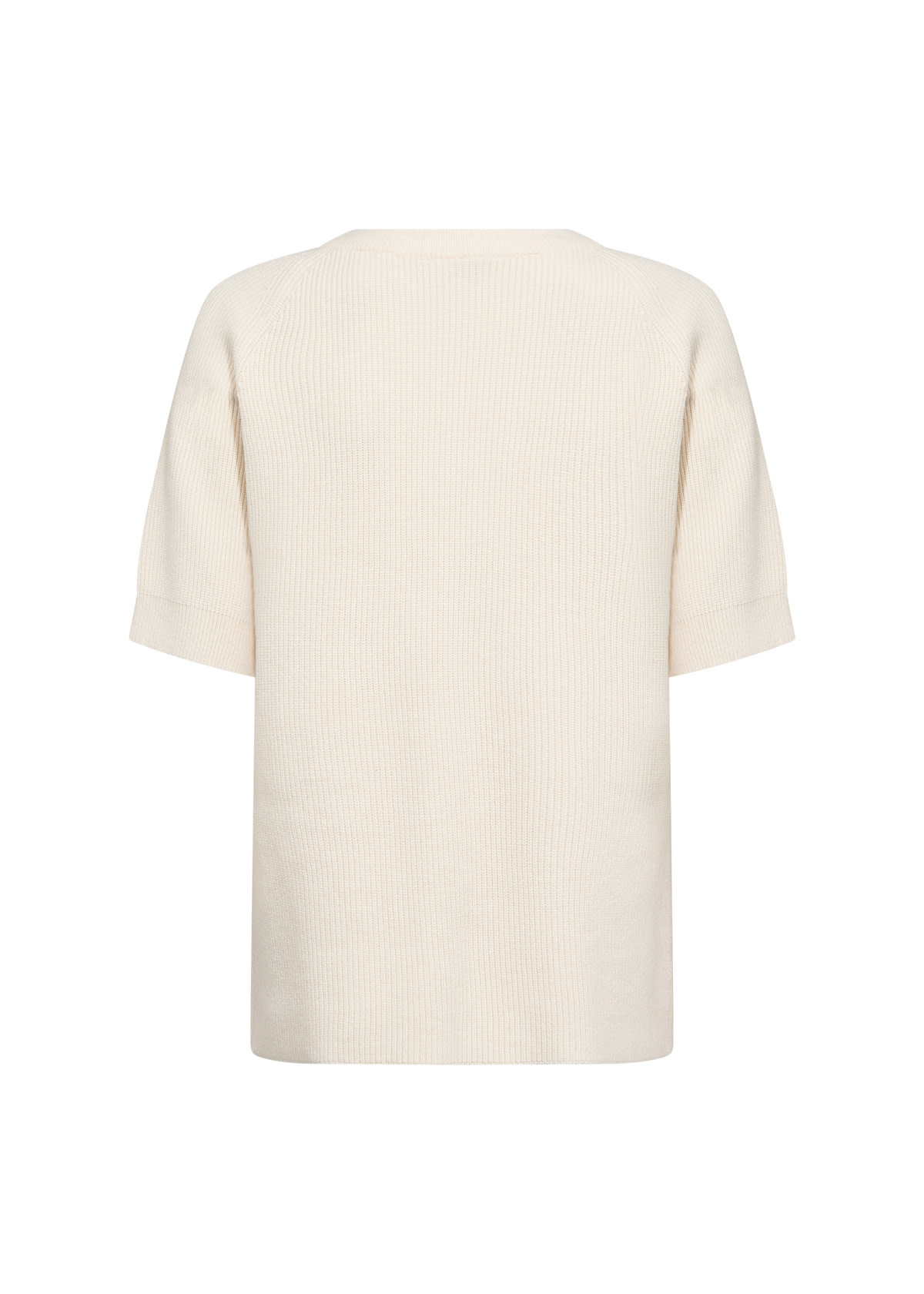 V-Neck Tshirt Cream/Frosty Spruce