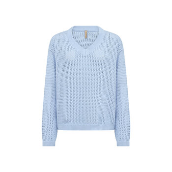 Ladies Knitted Sweater Windsurfer V-Neck