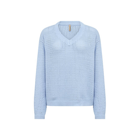 Ladies Knitted Sweater Windsurfer V-Neck