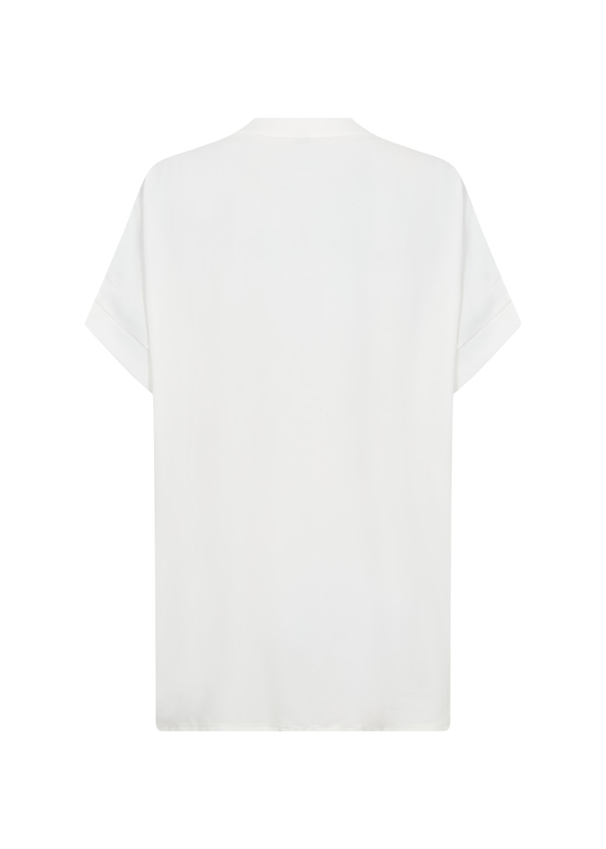 Offwhite Ladies Knitted Blouse