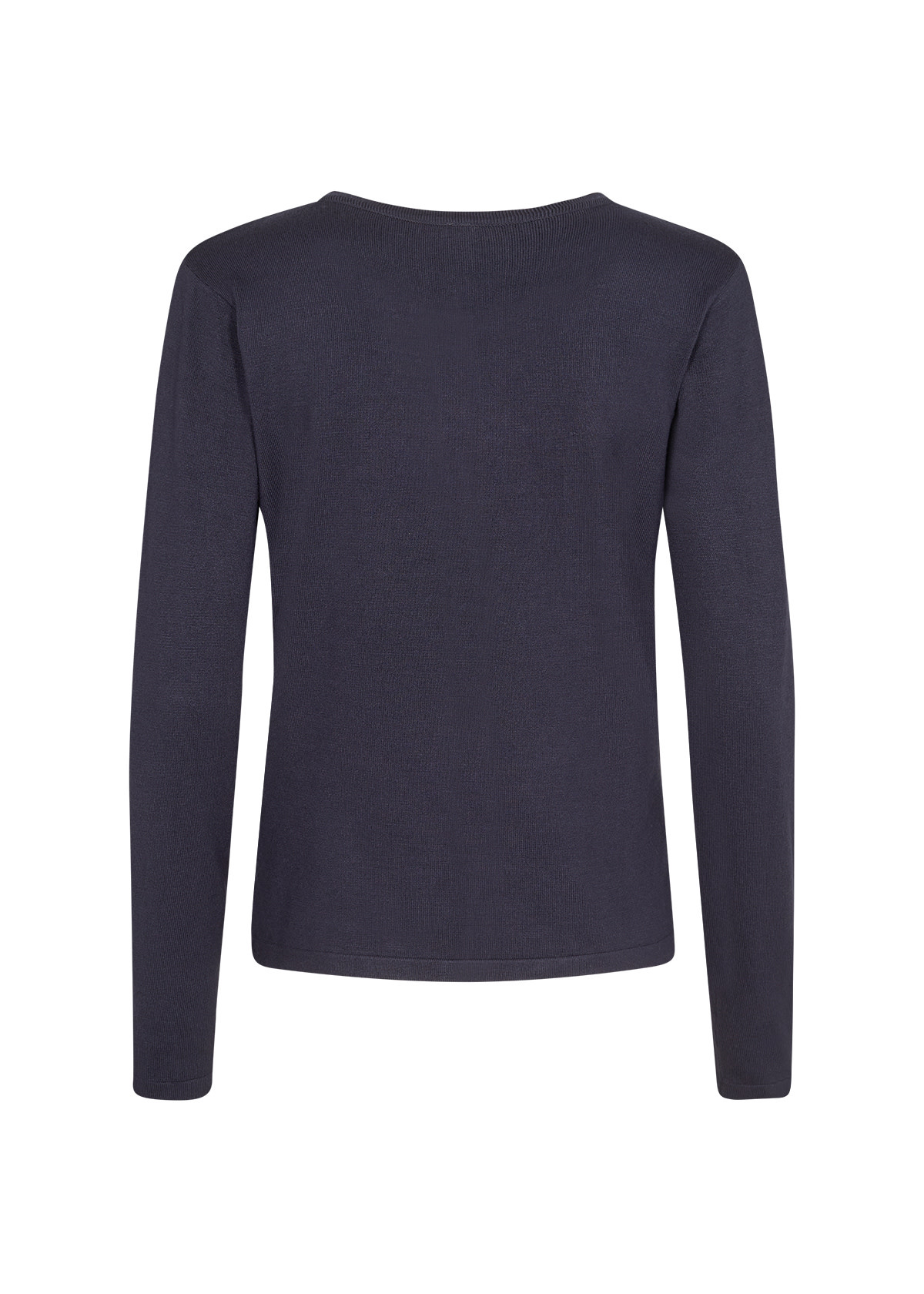 Ladies Knitted Cardigan Navy/Pink