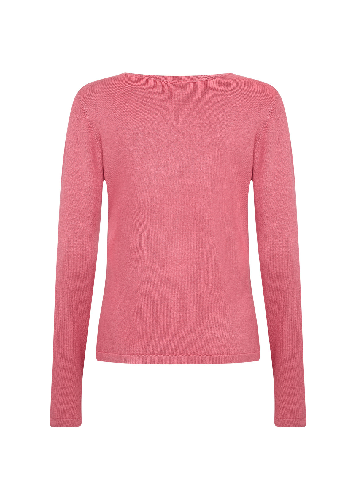 Ladies Knitted Cardigan Navy/Pink