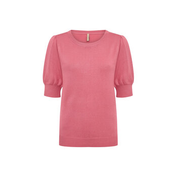 Ladies Knitted Short Sleeve Rapture Rose