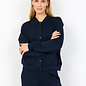 Ladies Navy Button Jacket